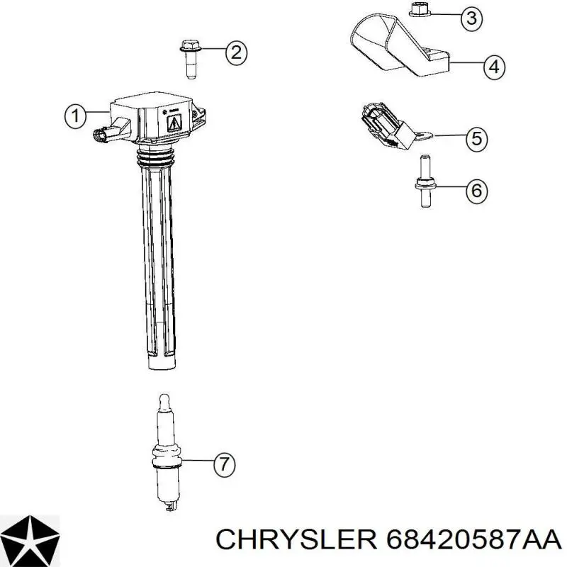  68420587AA Chrysler