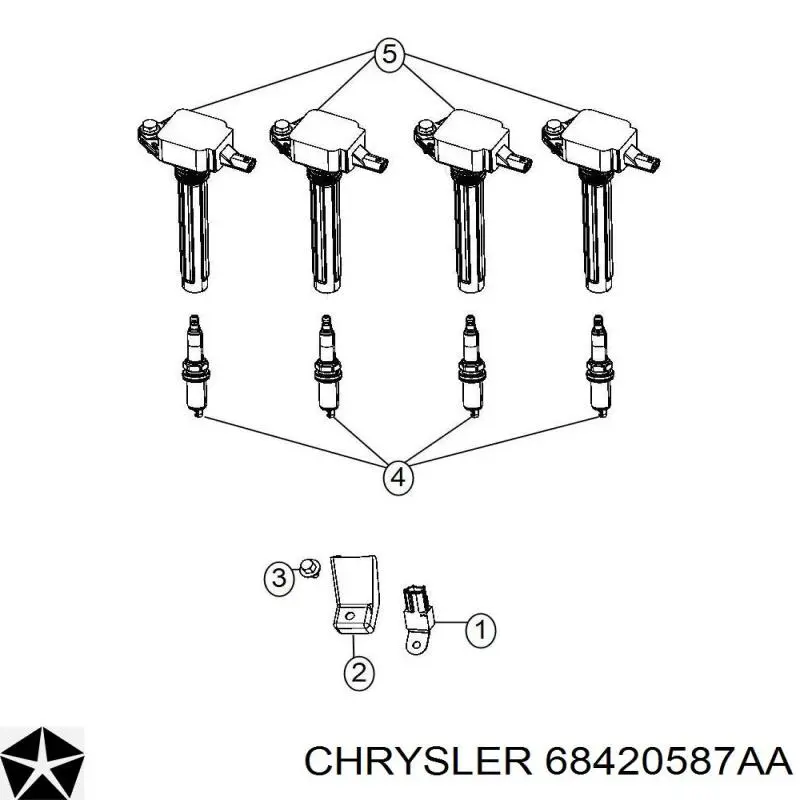 68420587AA Chrysler 