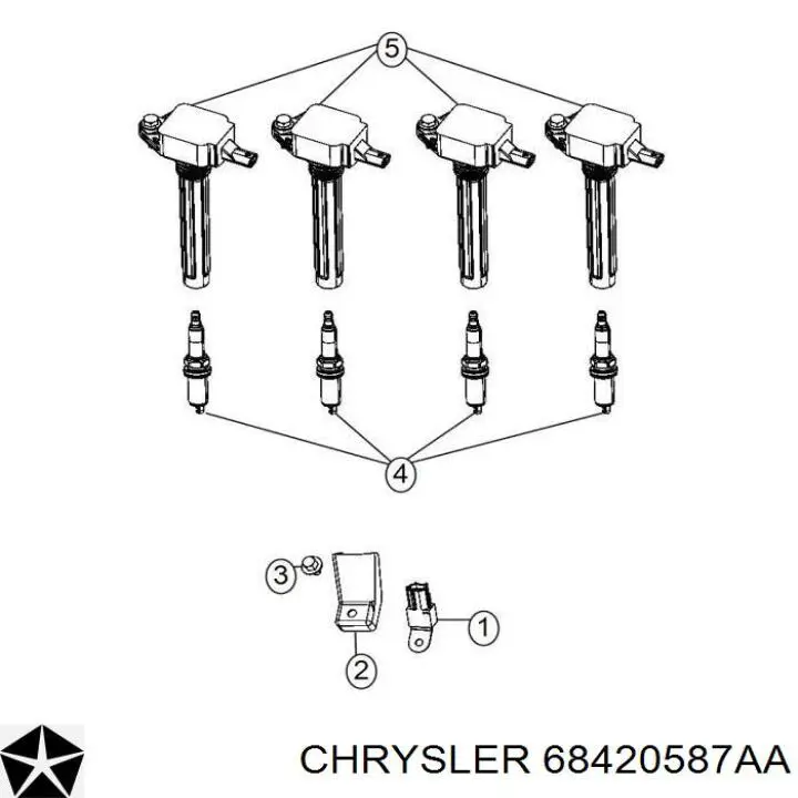 Купить 68420587AA Chrysler 