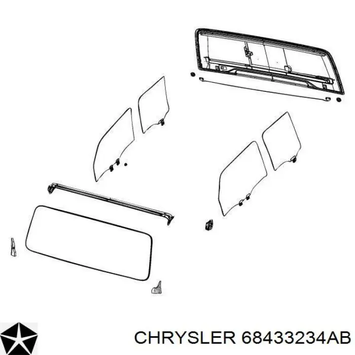  Chrysler 68433234AB цена, от 61.61 USD