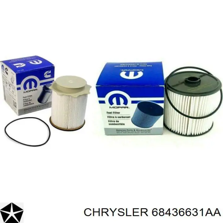 Купить 68436631AA Chrysler Фильтр-отстойник топлива грубой очистки