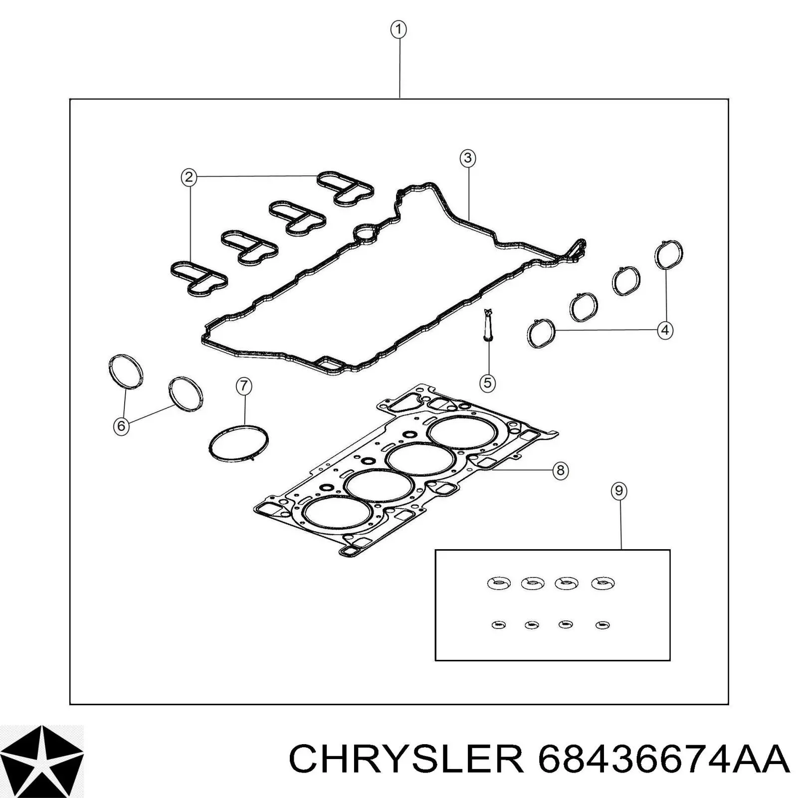 94611042861 Porsche Кольцо форсунки инжектора посадочное