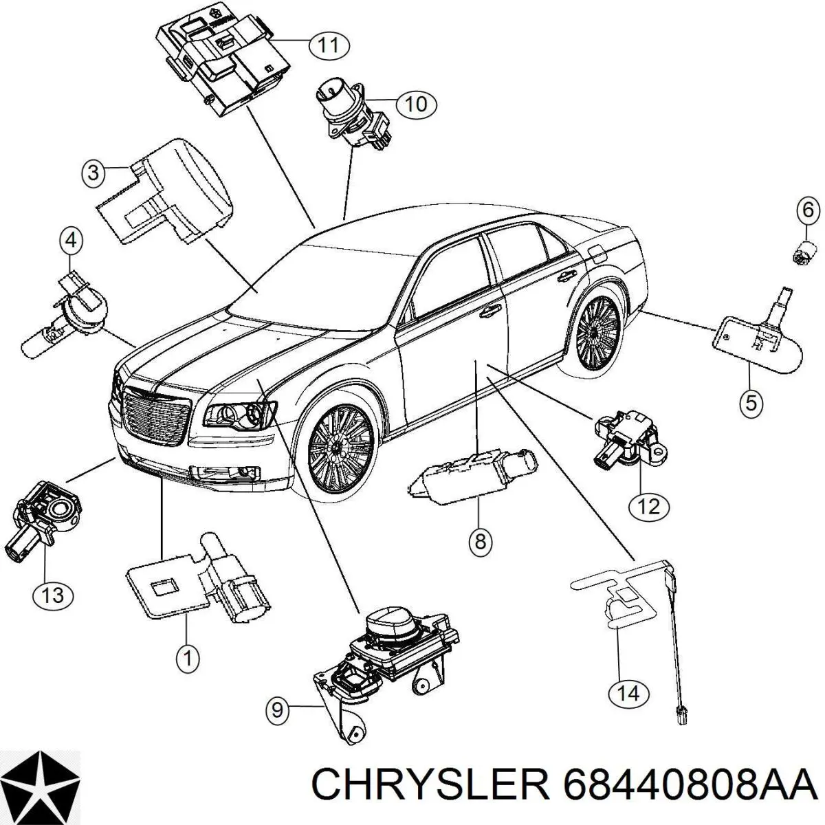  68440808AA Chrysler