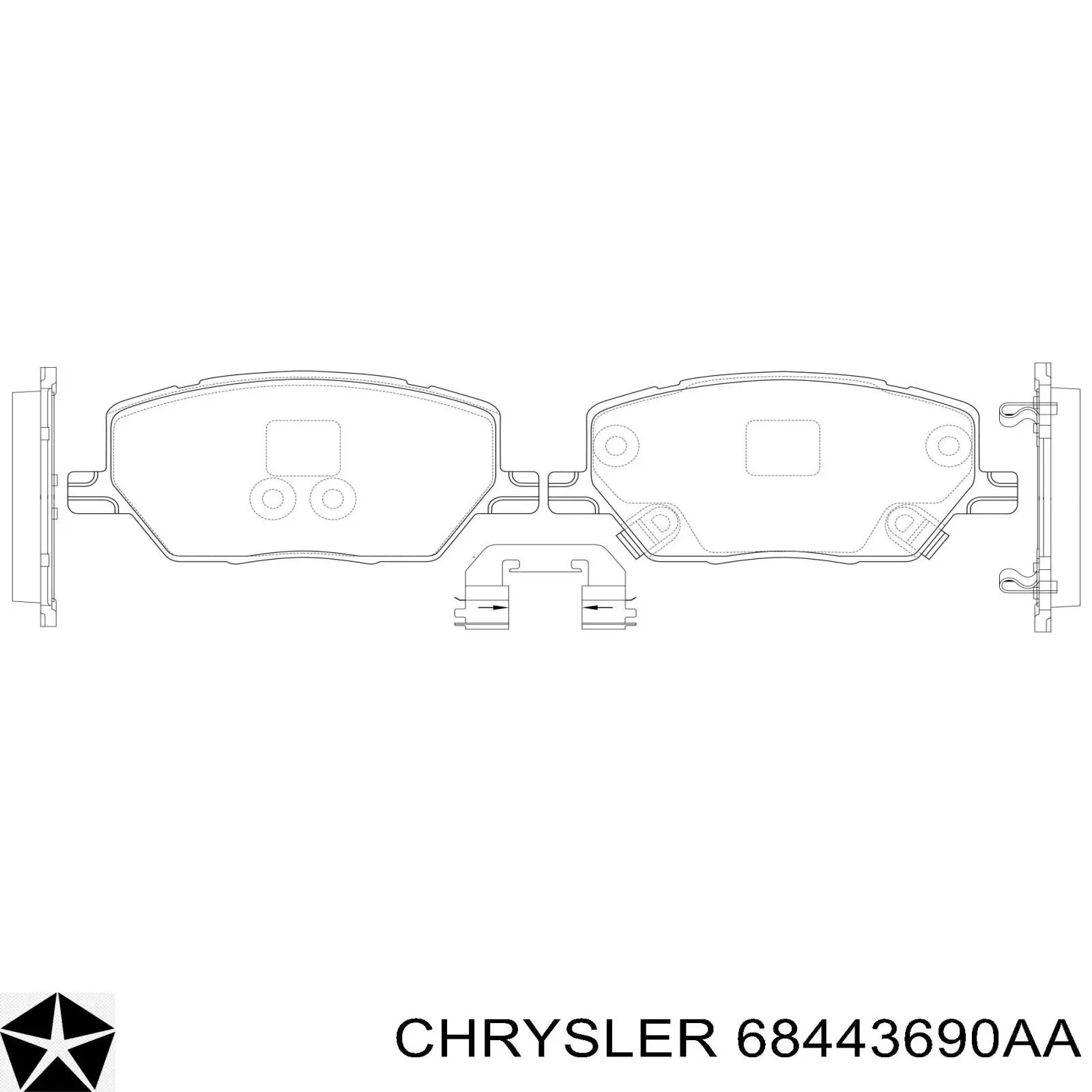 K68275251AA Fiat/Alfa/Lancia 