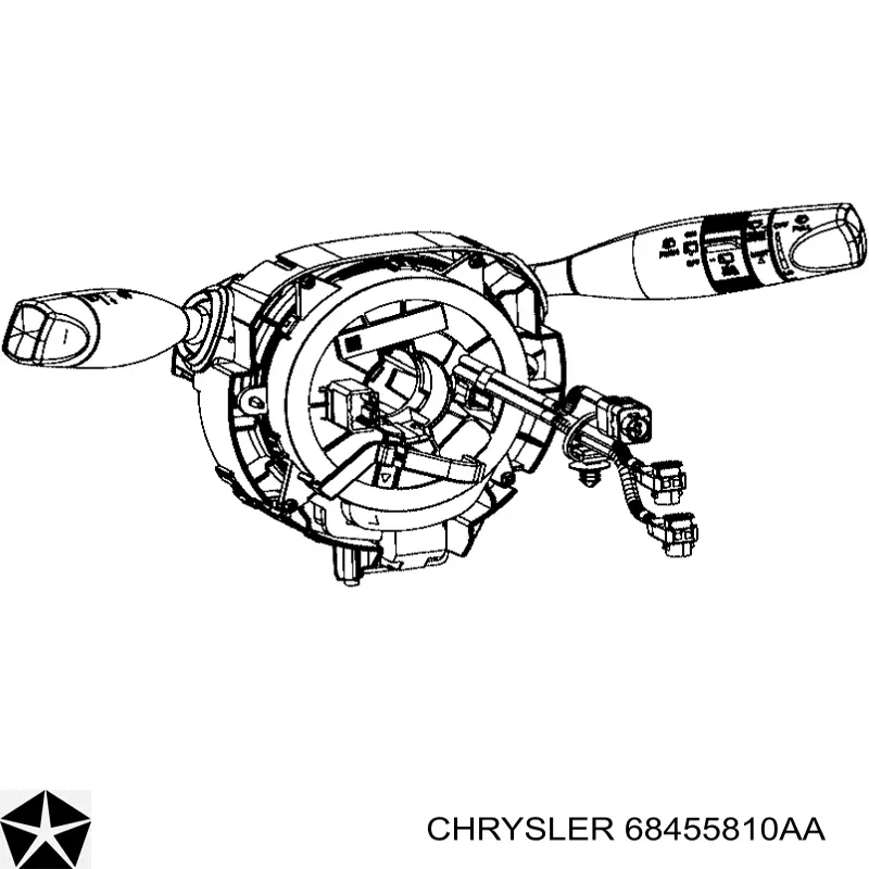 Переключатель подрулевой, в сборе K68141120AL Fiat/Alfa/Lancia