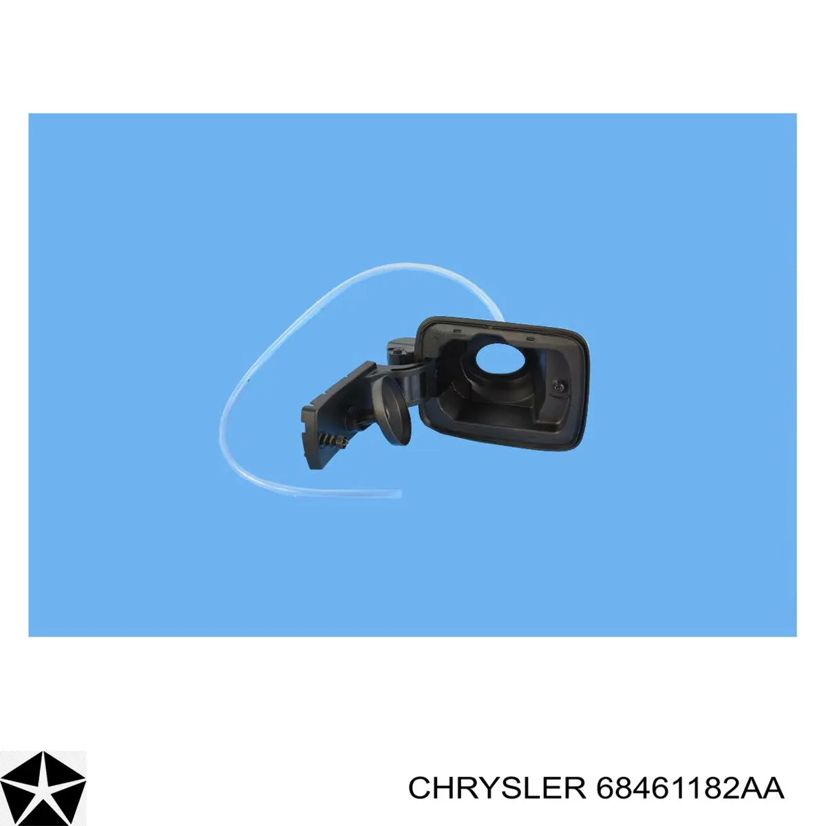Петля лючка заливной горловины топливного бака Chrysler 68461182AA цена, от 60.67 USD