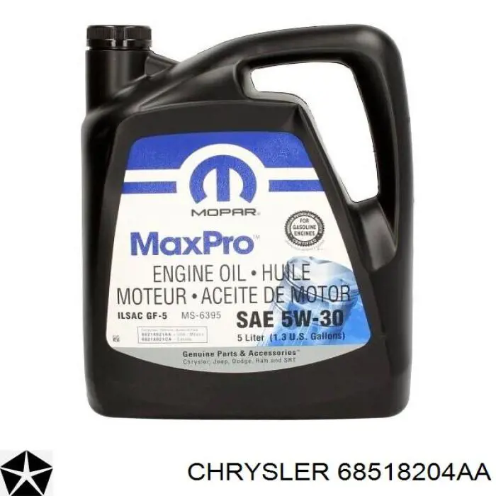 Моторное масло 68518204AA Chrysler