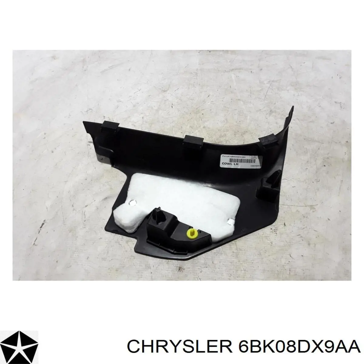 6BK08DX9AA Chrysler Обивки и кожухи для легковых. Механизм подъема кабины для грузовых