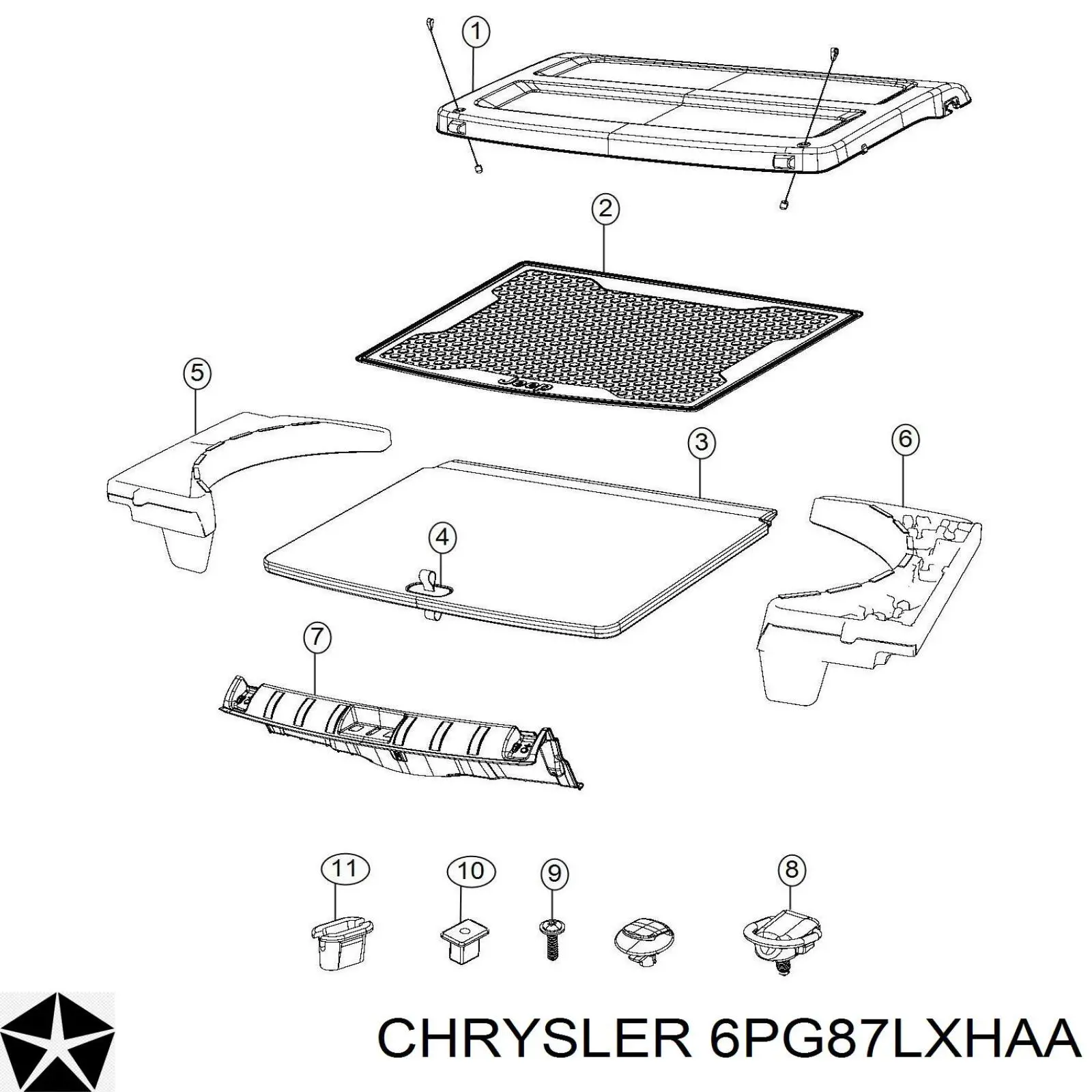 6PG87LXHAA Chrysler 