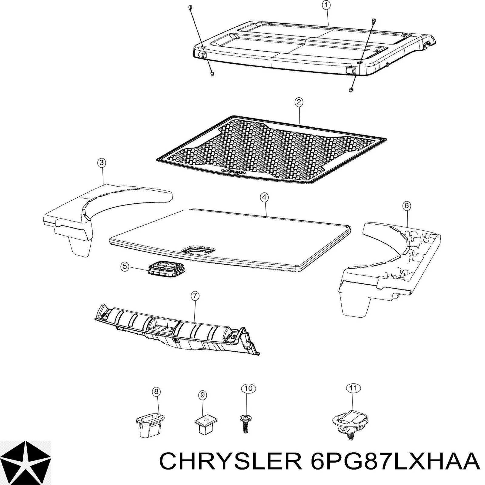  Chrysler 6PG87LXHAA цена, от 1.90 USD