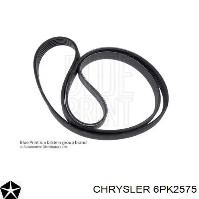 Клиновый ремень Chrysler 6PK2575 цена, от 23.13 USD