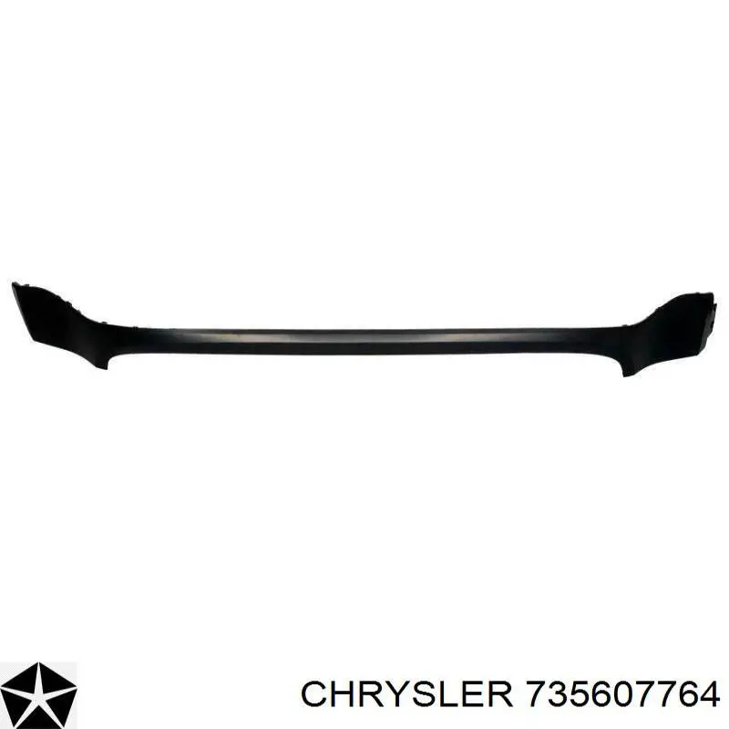 Купить 735607764 Chrysler Бампер передний, верхняя часть