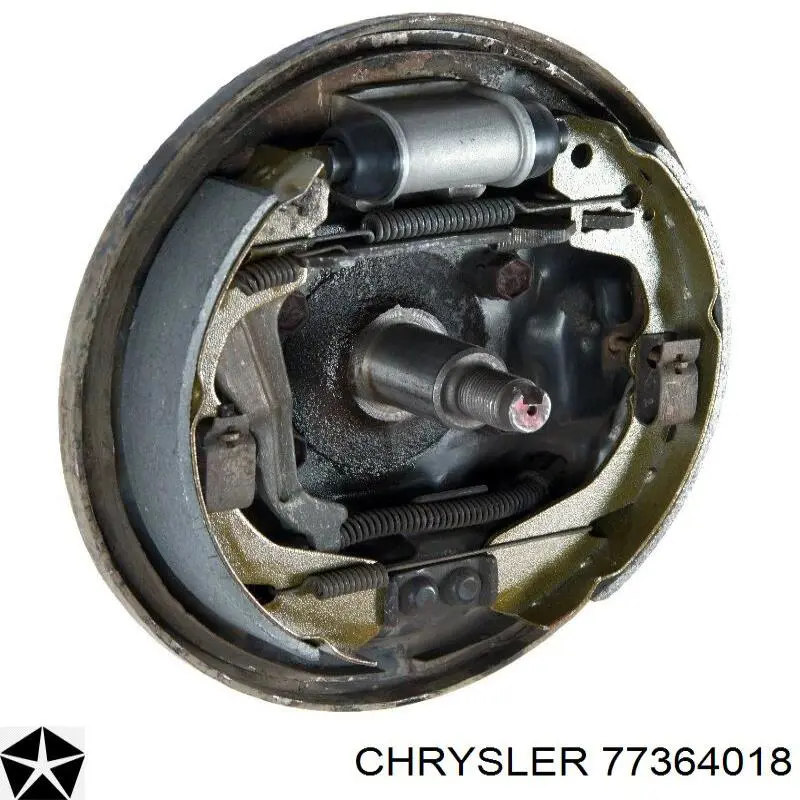 77364018 Chrysler proteção direita do freio de disco traseiro