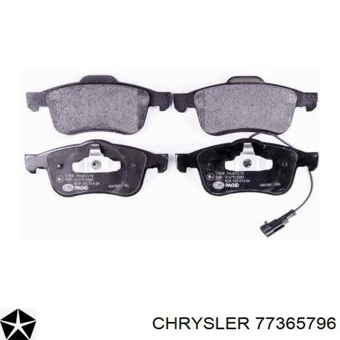 77365796 Chrysler Колодки передние