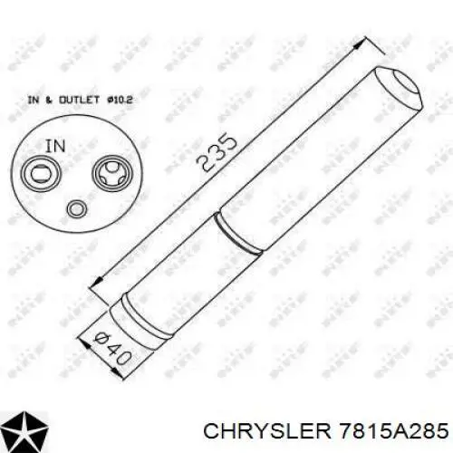 Осушитель кондиционера 7815A285 Chrysler