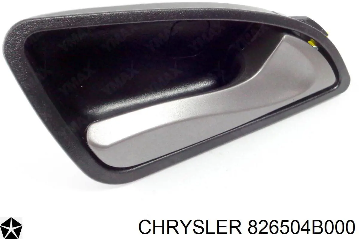 826504B000 Chrysler maçaneta dianteira esquerda externa da porta