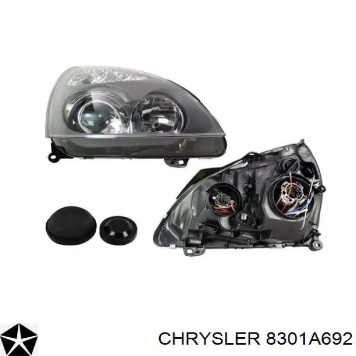 Купить 8301A692 Chrysler Фара основная правая