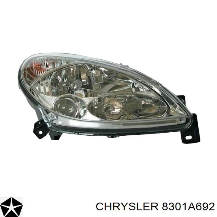 8301A692 Chrysler Фара передняя правая