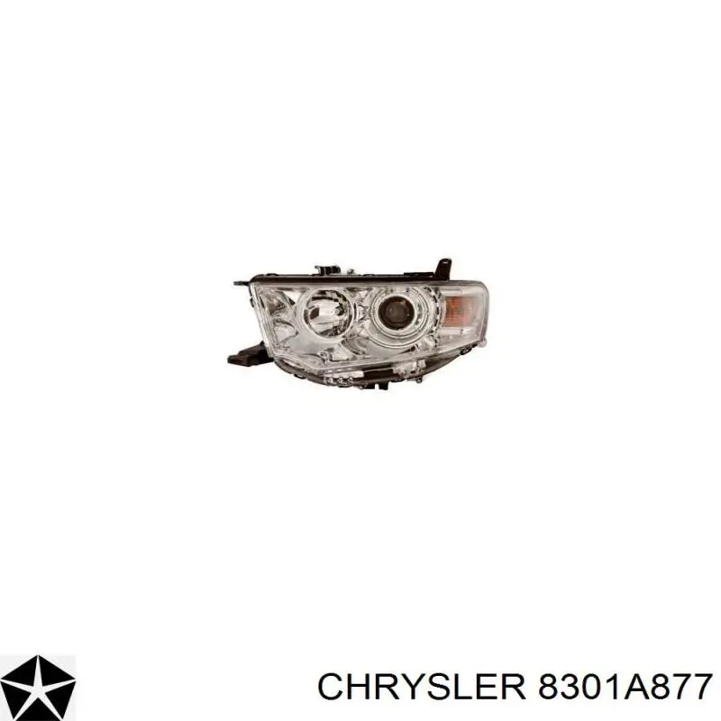 8301C403 Chrysler фара левая