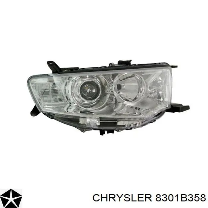 8301B358 Chrysler luz direita