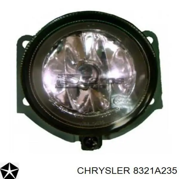 8321A235 Chrysler luzes de nevoeiro esquerdas/direitas