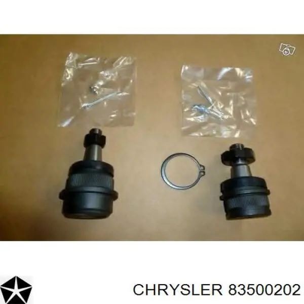 Опора шаровая нижняя + верхняя, комплект 83500202 Chrysler