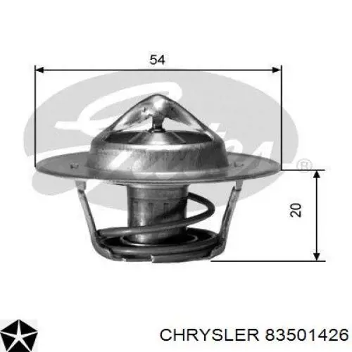 Термостат 83501426 Chrysler