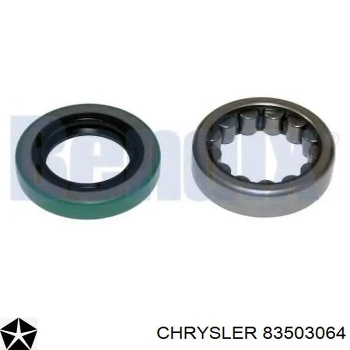 Подшипник полуоси заднего моста внешний 83503064 Chrysler