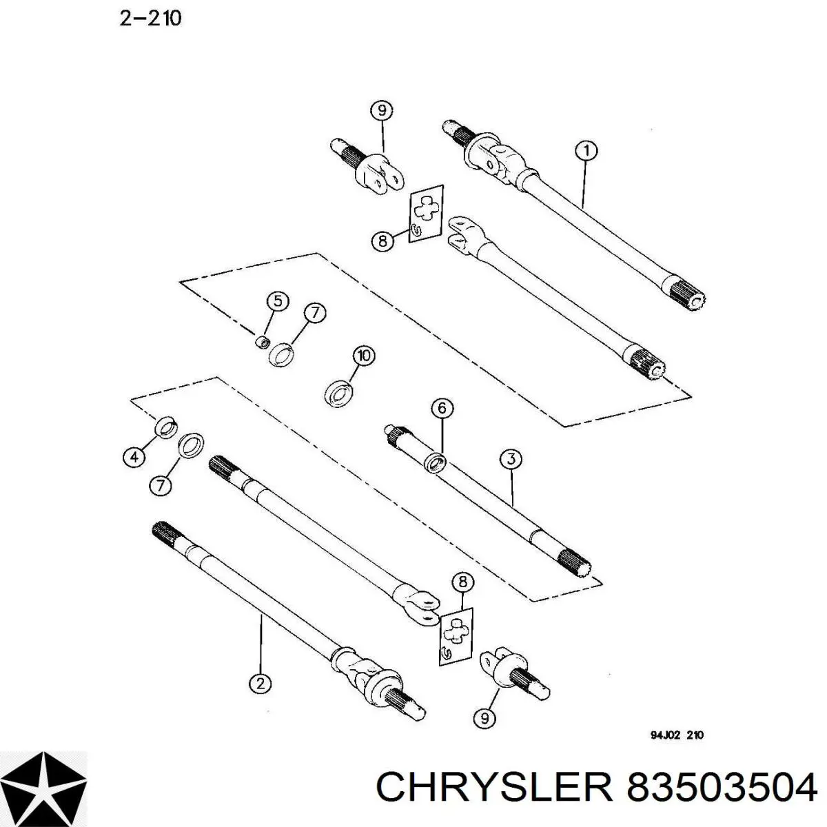  83503504 Chrysler