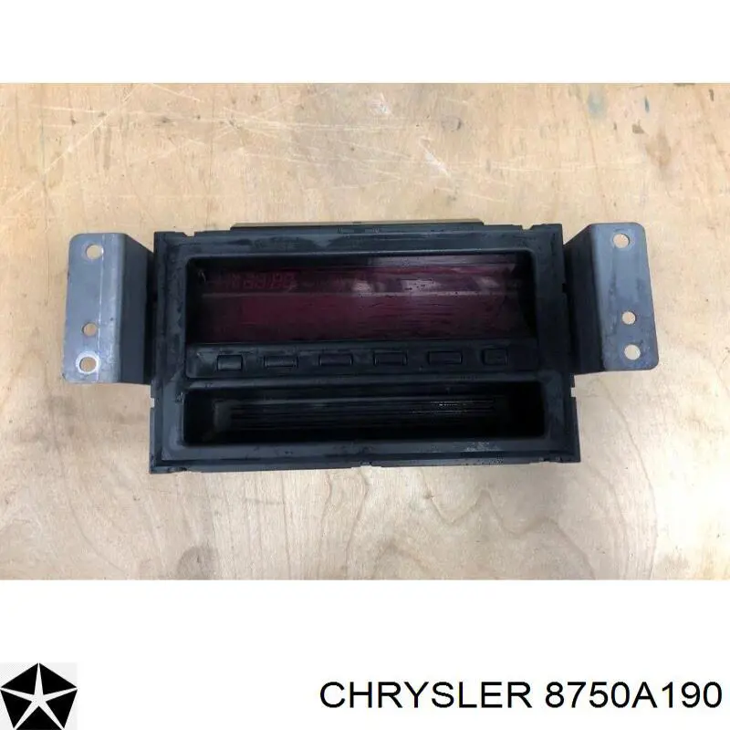 8750A190 Chrysler mostrador multifuncional