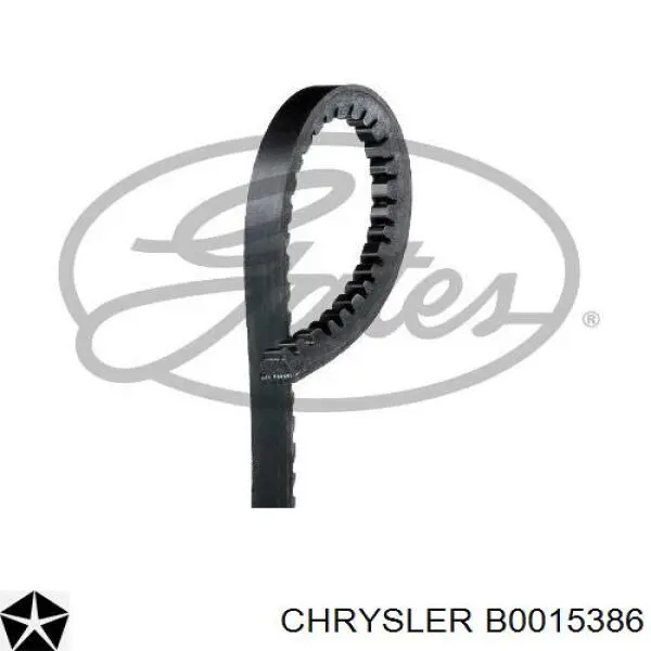 Ремень генератора B0015386 Chrysler