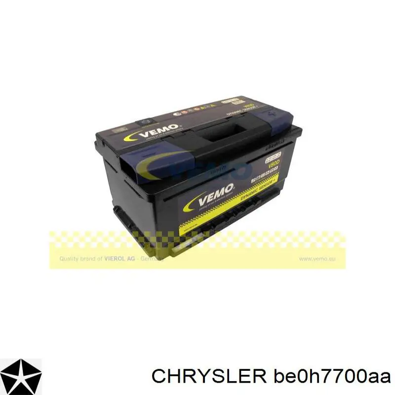 Купить Аккумулятор Chrysler (BE0H7700AA)