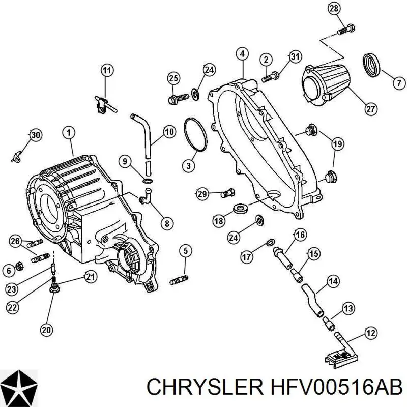 Радиатор охлаждения двигателя Chrysler 4443176 цена, от 4.21 USD