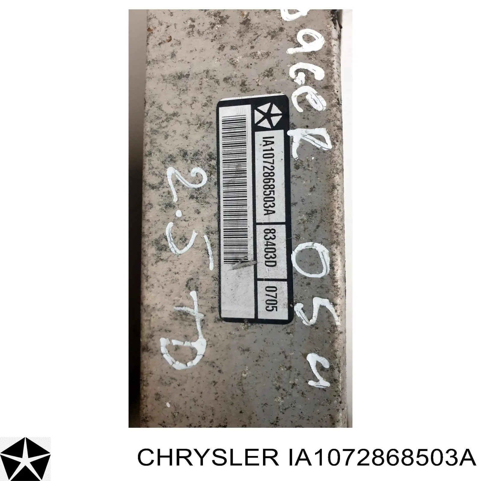 Система охлаждения наддувочного воздуха Chrysler IA1072868503A цена, от 43.74 USD