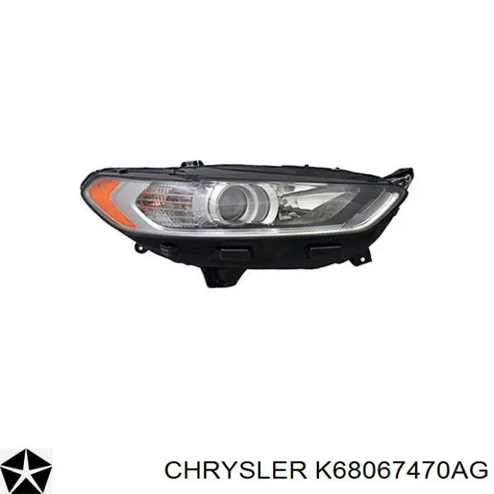 Дверь передняя правая K68067470AG Chrysler