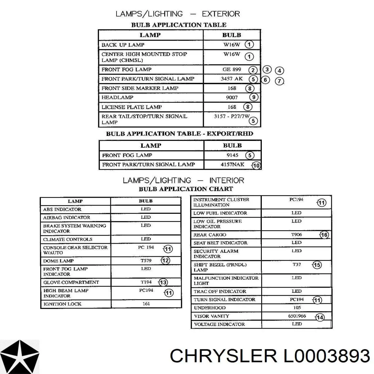  L0003893 Chrysler