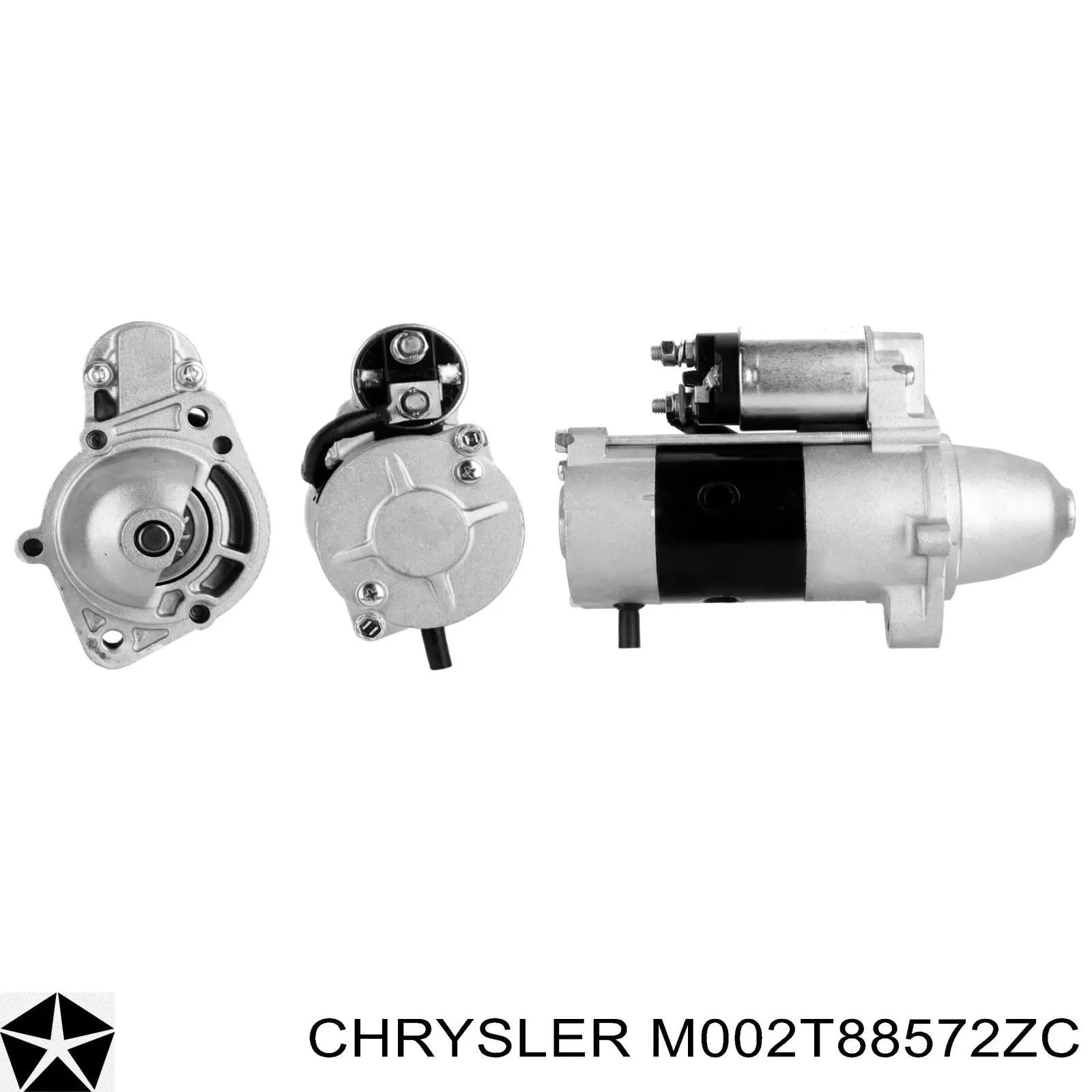 Стартер M002T88572ZC Mitsubishi