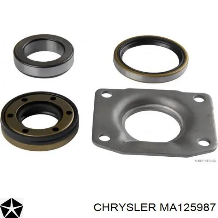 Кольцо стопорное подшипника задней полуоси MA125987 Chrysler