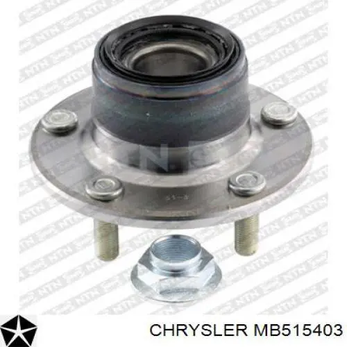 MB515403 Chrysler Гайка шестигранная ступицы