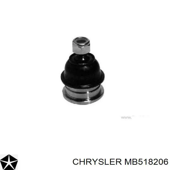 Рычаг передней подвески нижний правый MB518206 Chrysler