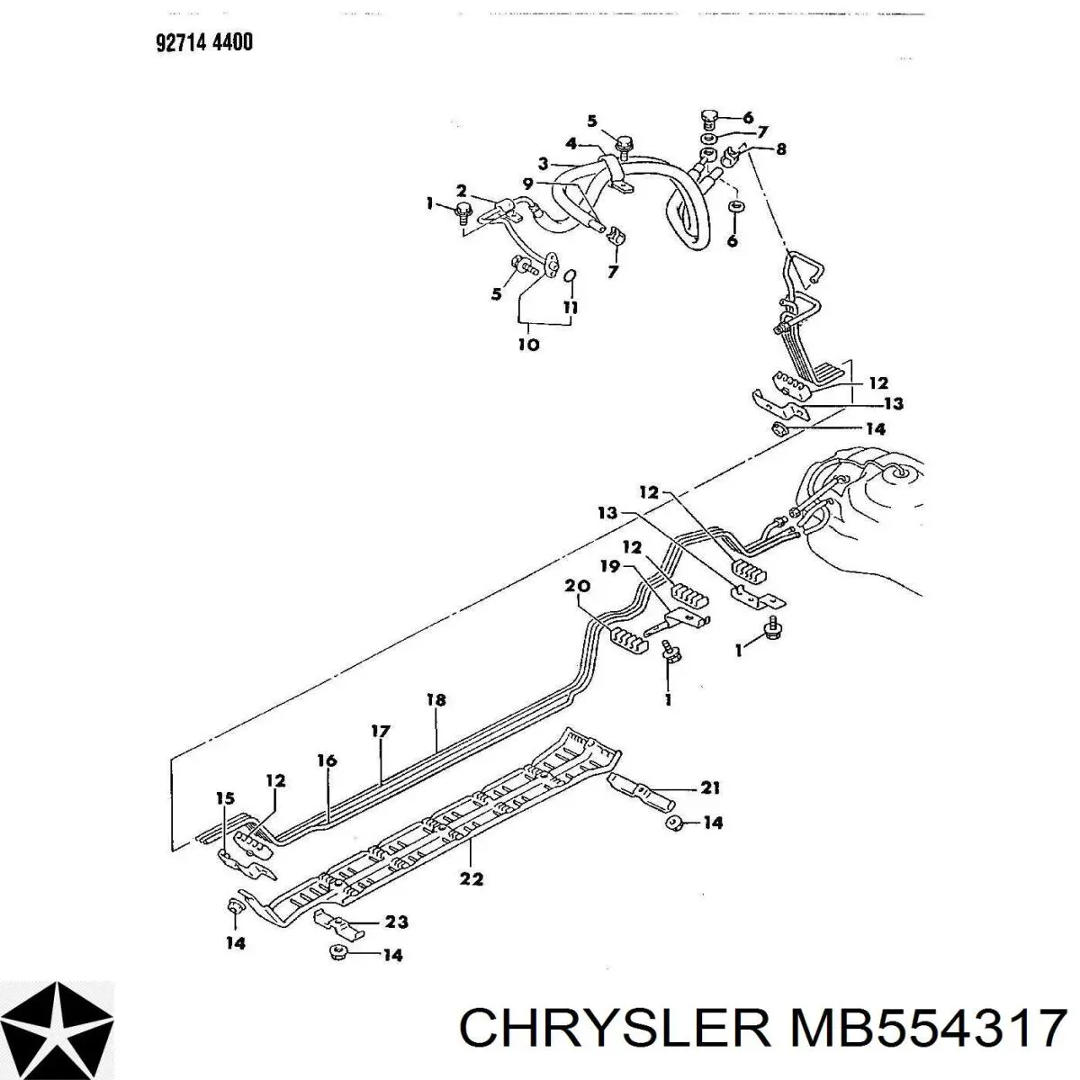  MB554317 Chrysler