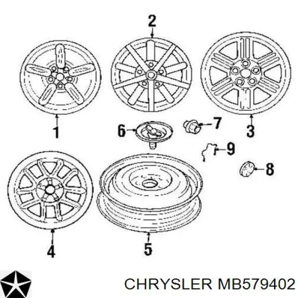  MB579402 Chrysler