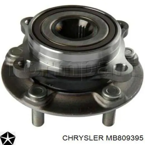 MB809395 Chrysler Рычаг задней подвески нижний, левый