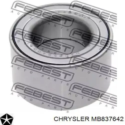 MB837642 Chrysler Полуось передняя левая