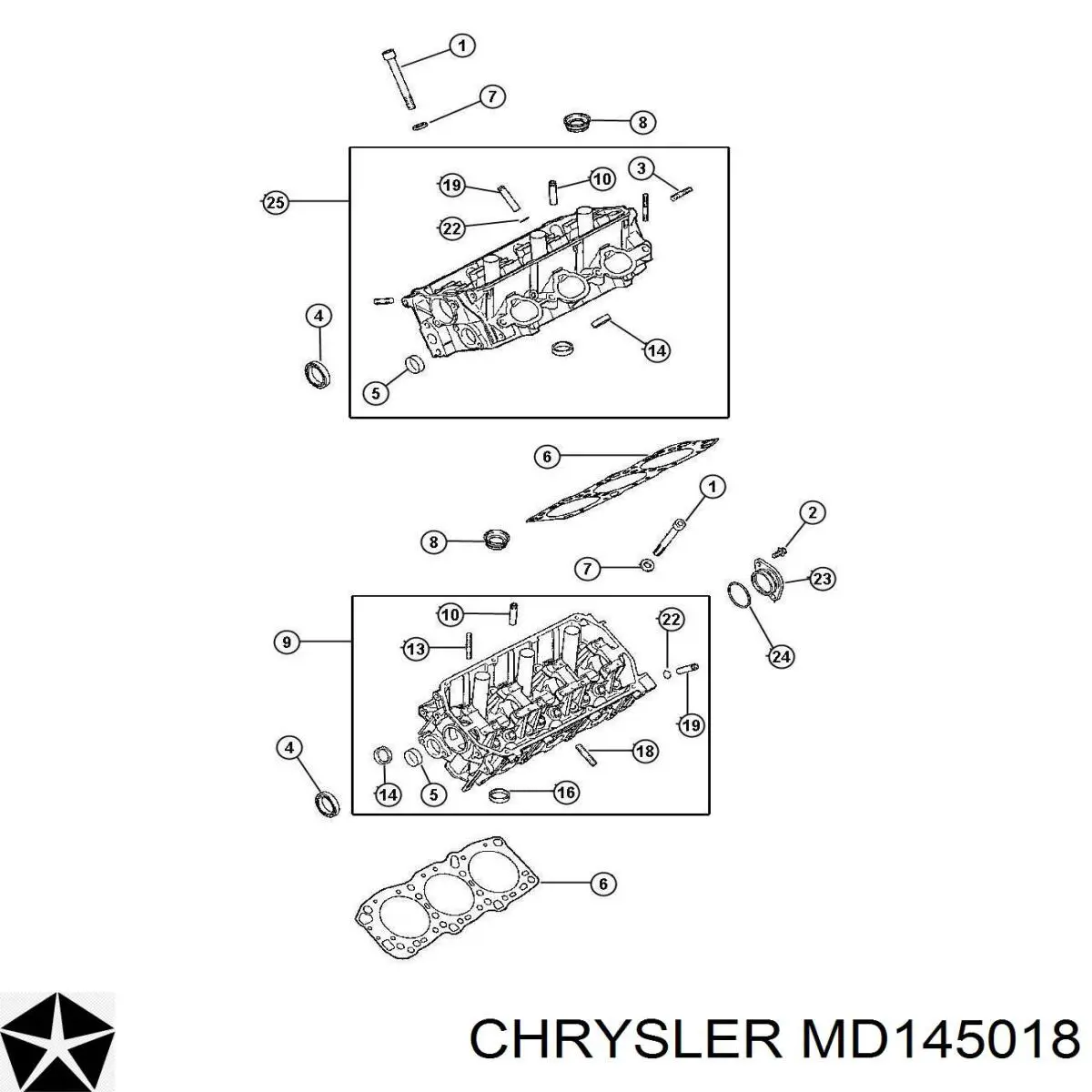 MD145018 Chrysler 