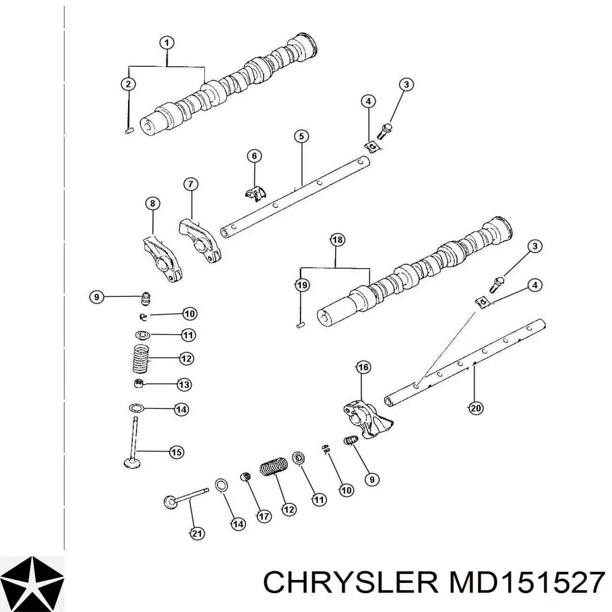  MD151527 Chrysler