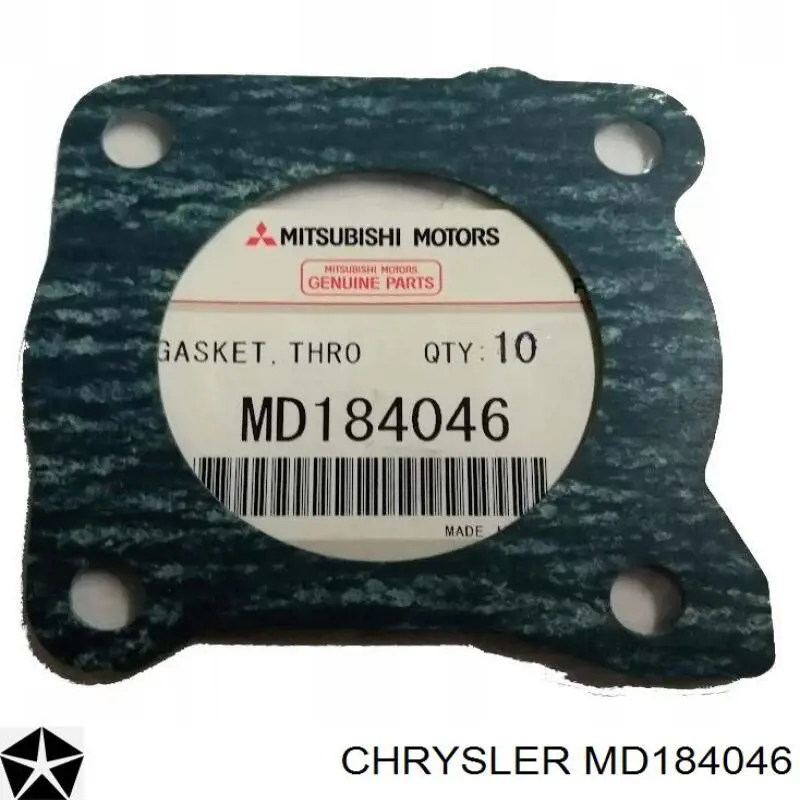 MD184046 Chrysler прокладка дроссельной заслонки