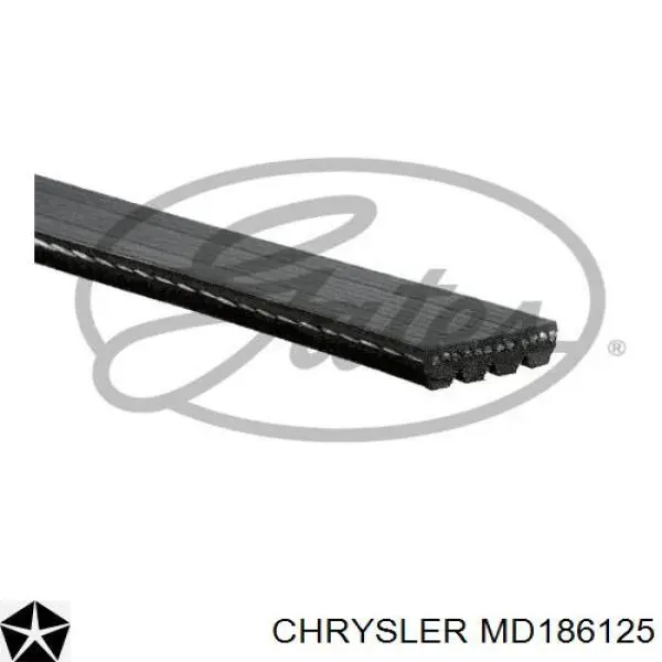 MD186125 Chrysler ремень генератора