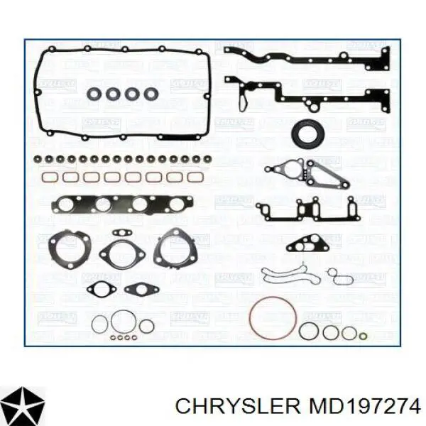 Прокладка ГБЦ Chrysler MD197274 цена, от 32.61 USD