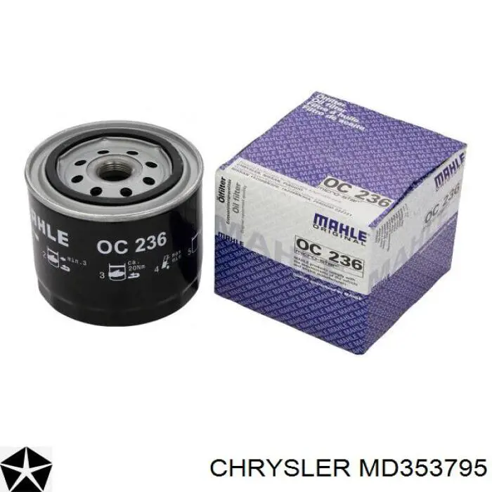 MD353795 Chrysler масляный фильтр